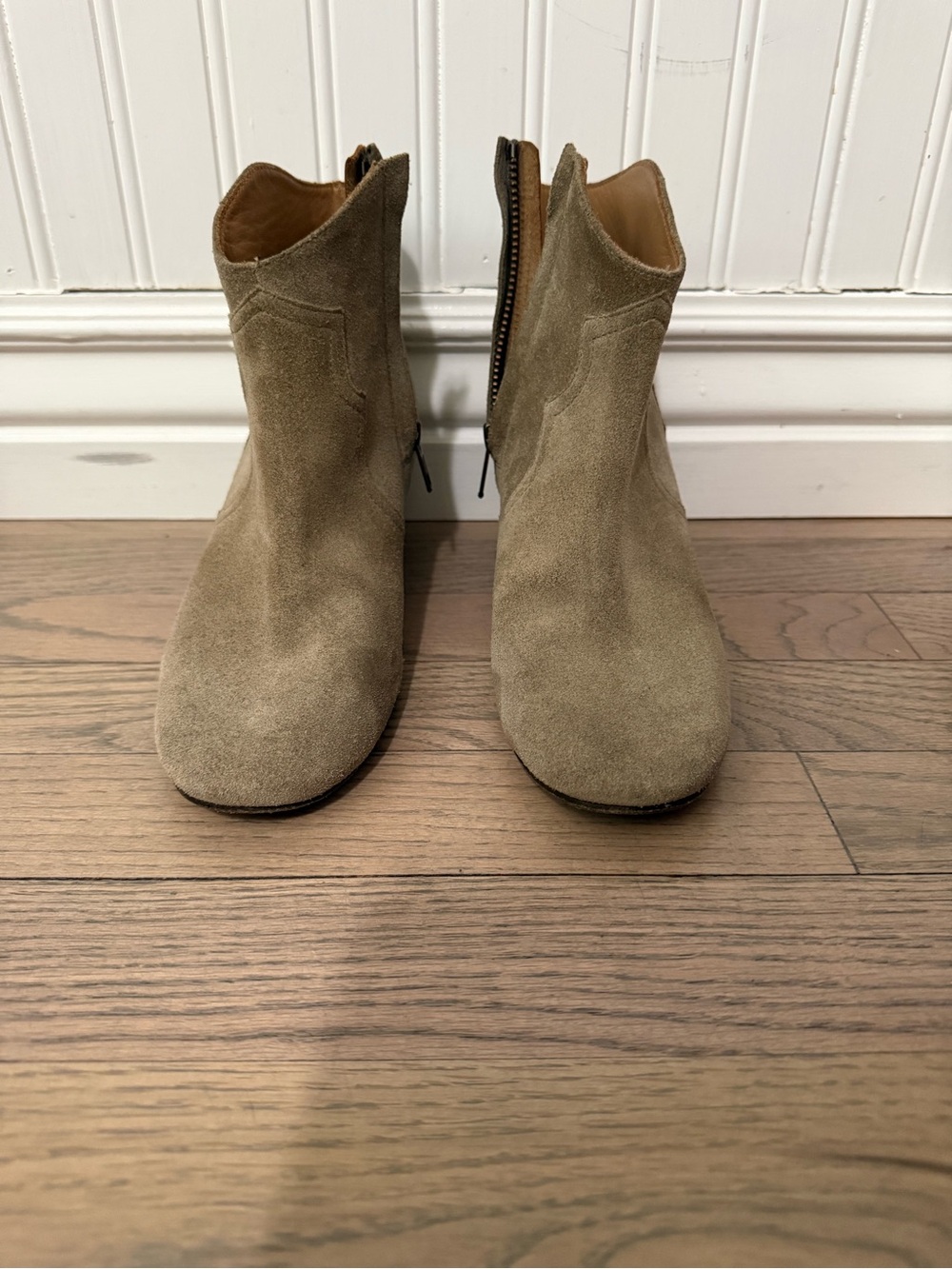 Isabel Marant Suede Dicker boot/bootie - Picture 2 of 8
